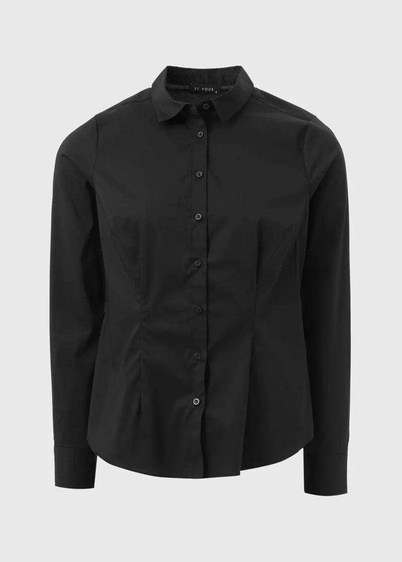 Matalan Et Vous Black Essential Blouse