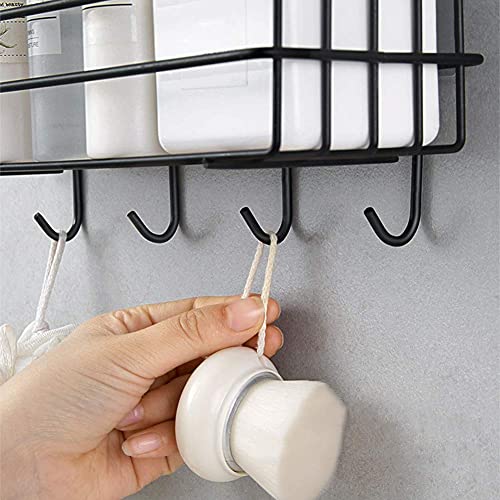 Gopendra Metal Self Adhesive Organizer Storage Hanging Shower Caddy Rack Shelf for Bathroom (AV 218 SELF) - Image 5