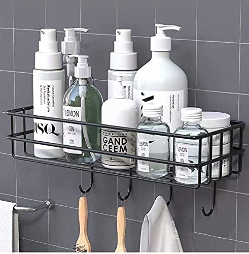 Gopendra Metal Self Adhesive Organizer Storage Hanging Shower Caddy Rack Shelf for Bathroom (AV 218 SELF) - Image 2