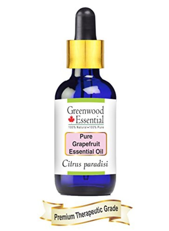 Greenwood Essential Pure Grapefruit Essential Oil (Citrus Paradisi) With Glass Dropper 100% Natural Therapeutic Grade Steam Distilled For Personal Care, 50 Ml - Image 1
