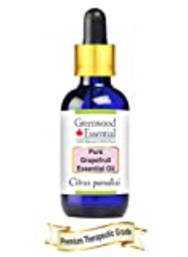 Greenwood Essential Pure Grapefruit Essential Oil (Citrus Paradisi) With Glass Dropper 100% Natural Therapeutic Grade Steam Distilled For Personal Care, 50 Ml - Image 3