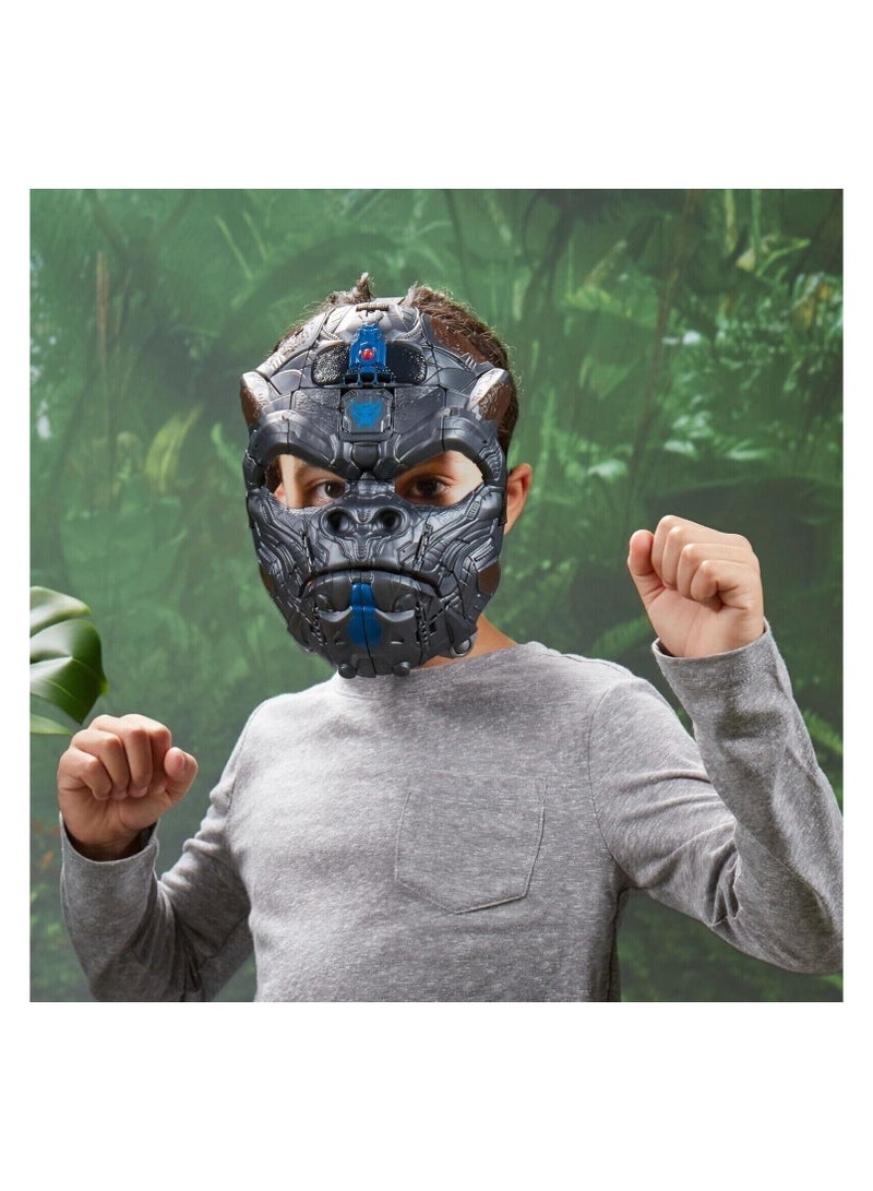 HASBRO - TRANSFORMERS Transformers Toys Transformers: Rise of the Beasts Movie Optimus Primal 2-in-1 Converting Roleplay Mask Action Figure 9 Inch for Ages 6 and Up - Image 5