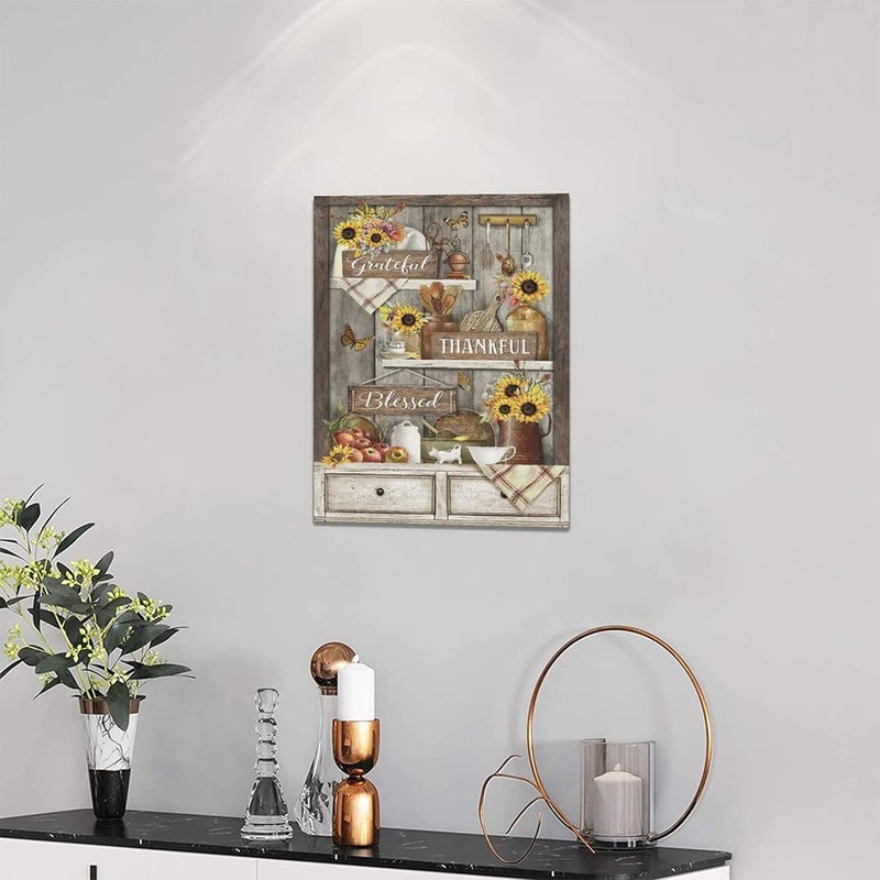 Tijuboni Farmhouse Kitchen Canvas Wall Art - Image 3