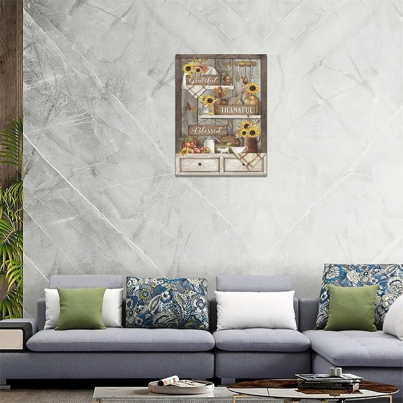 Tijuboni Farmhouse Kitchen Canvas Wall Art - Image 5