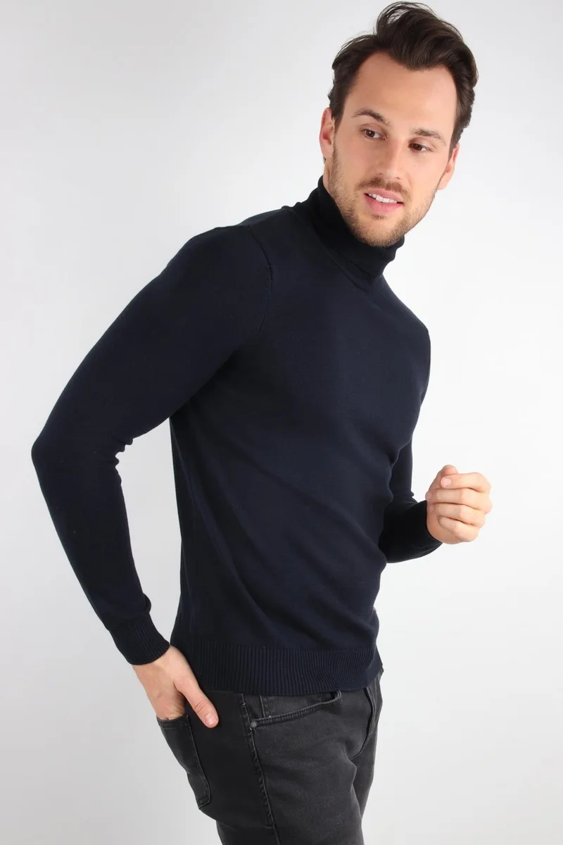 الكسندر جاردي Turtleneck Regular Fit Casual Sweater New Season