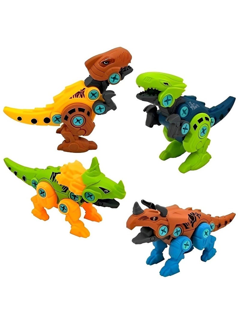 Generic - Dinosaur Construction Early Learning Toys Kit, Design for Can Take Apart & Assembled with Realistic Simulation Design, Set Come with Screwdriver & Velociraptor Dinosaur Assembly, Amazing Toy Gift - Image 1