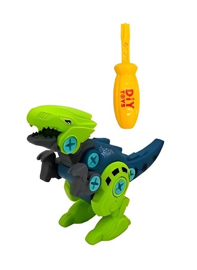 Generic - Dinosaur Construction Early Learning Toys Kit, Design for Can Take Apart & Assembled with Realistic Simulation Design, Set Come with Screwdriver & Velociraptor Dinosaur Assembly, Amazing Toy Gift - Image 1