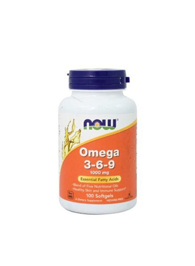 Now Omega 369 1000Mg Cardiovascular Support 100 Softgel