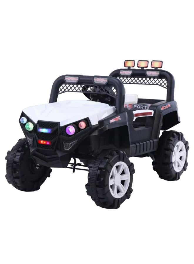 عربية كهربائية للأطفال - ابيض - 769