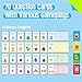 SpriteGru 70 Conversation Cards 4 Category Mindful Talk for Students Authentic Meaningful Question Cards for Parents Kids Classroom Activity Road Trip Improve Expression Communication Social Skill - Image 4