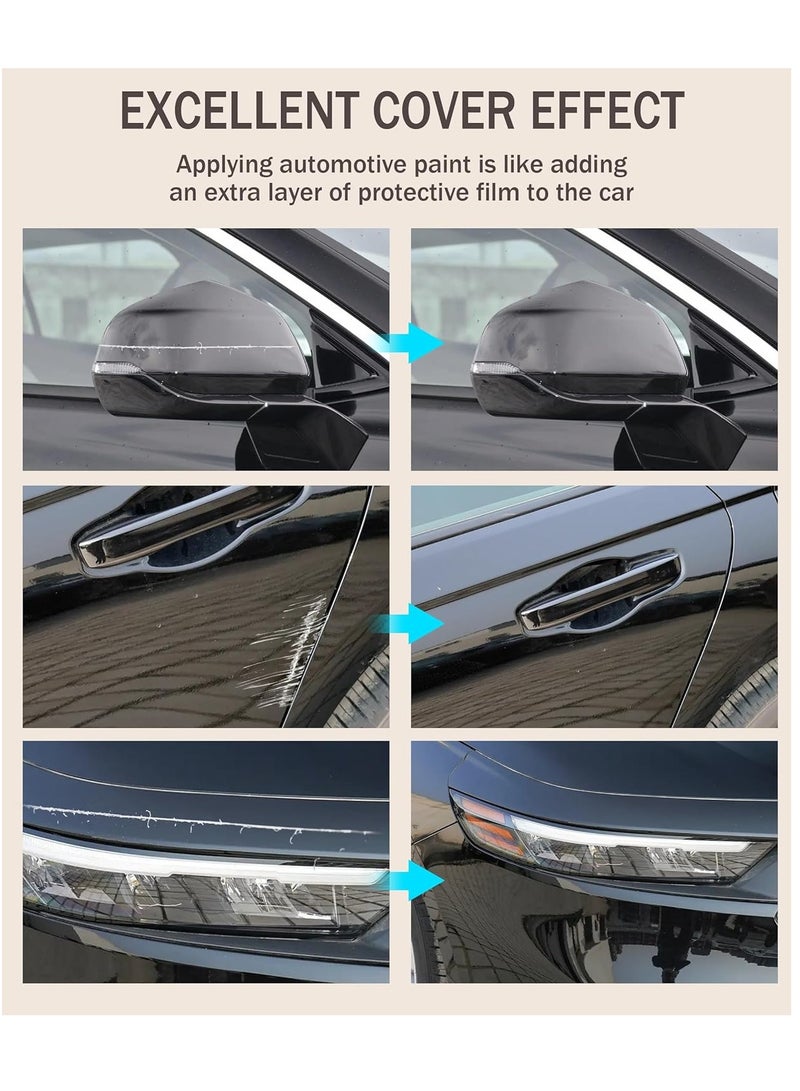 AirYoung قلم طلاء التلميع، مزيل خدوش السيارة للخدوش العميقة، قلم إصلاح خدوش طلاء السيارة 2 في 1، ملحقات السيارة قلم طلاء السيارة طلاء التلميع، مزيل خدوش السيارة للخدوش العميقة - Image 2