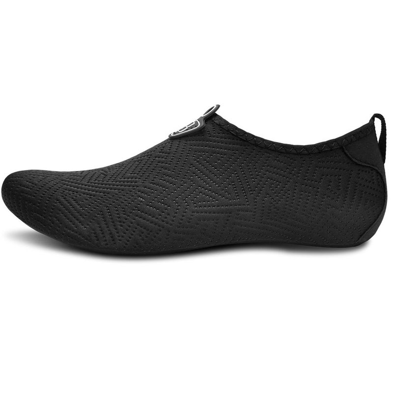 BARERUN Barefoot Quick-Dry Water Sports Shoes Aqua Socks for Swim Beach Pool Surf Yoga for Women Men (XXXL(M:12-13), Black Lines,14-15 Women/12-13 Men - Image 4