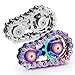 Chilvil Easter Basket Stuffer for Teens Boys Metal Fidget Spinner Toys for Adults Figette Bike Chain Roller Cool Gadgets ADHD Anxiety Stress Relief Items Figet Desk Offices EDC Men RainbowSilver - Image 2