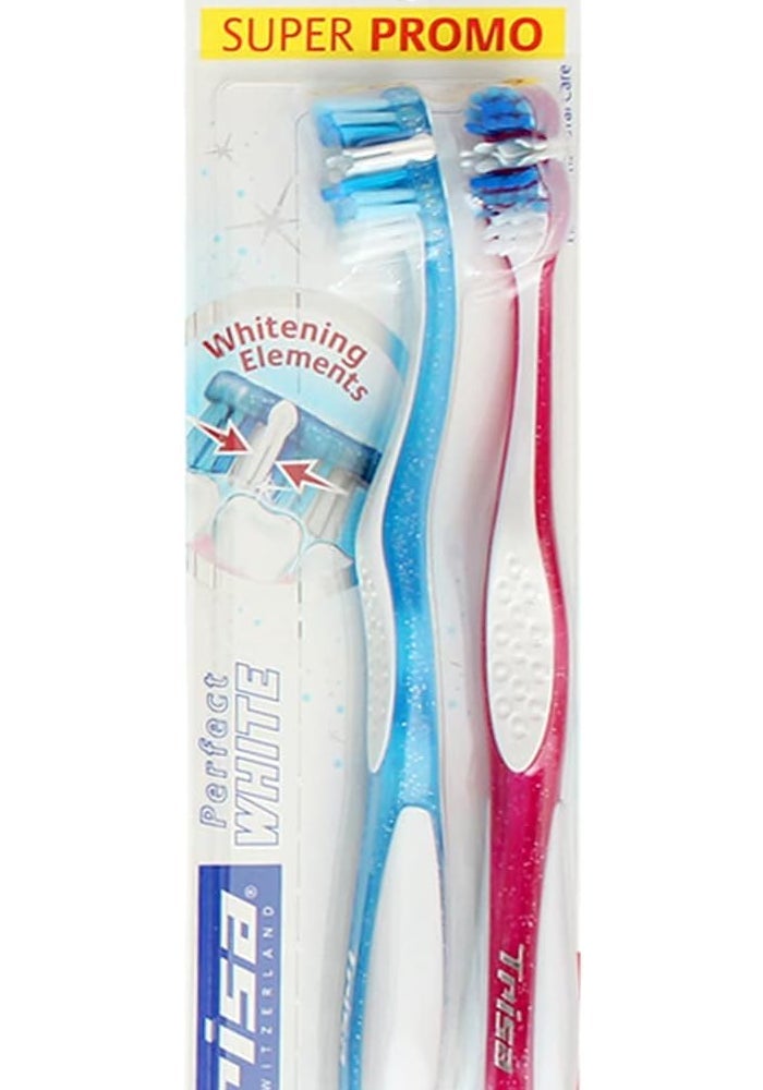 TRISA عبوة فرشاة الأسنان الناعمة تريزا كومفورت ديو - Image 4