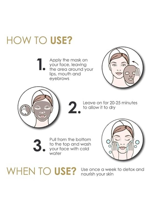 Good Vibes Activated Charcoal Peel Off Mask For Women & Men, 100 g Blackhead Removal Deep Pore Cleansing Anti Acne Face Mask For All Skin Types, Controls Excess Sebum, No Parabens & Mineral Oils - Image 4