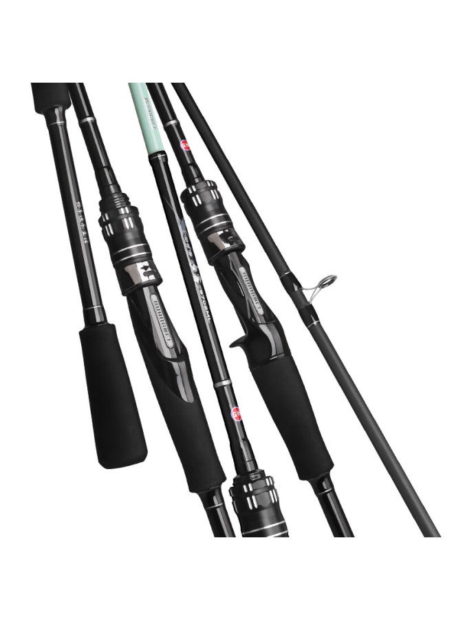 Gw Gw Evening Mist Fishing Rod 1.8m Gun Handle Rod Versatile Ml Action Beginner Long Cast For Pickerel Bass And Perch