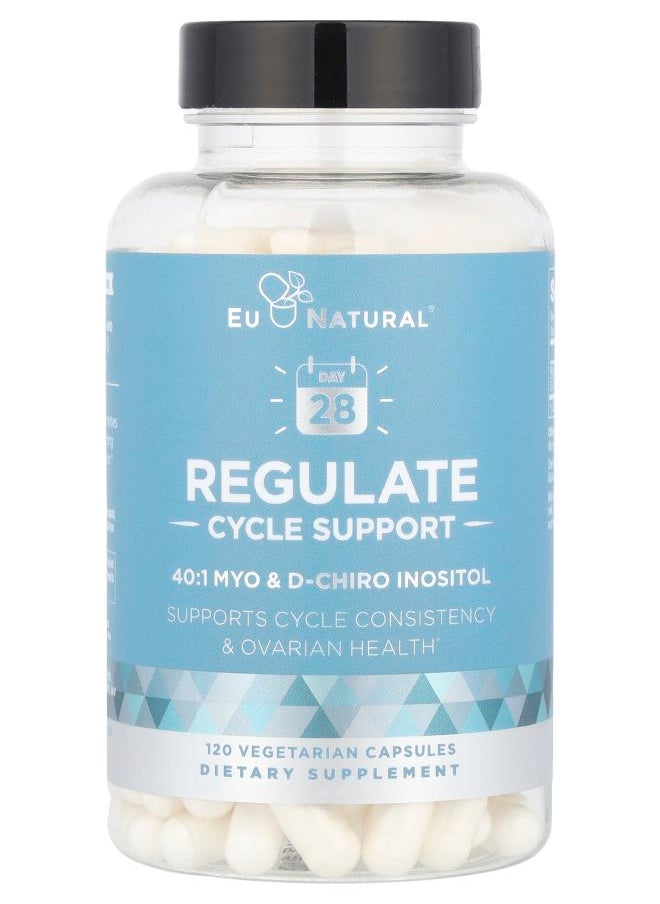 Eu Natural Regulate Cycle Support 120 Vegetarian Capsules 