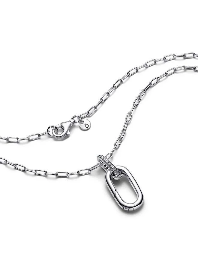 Pandora Silver Openable Link Pendant Necklace for Women | Best Price UAE