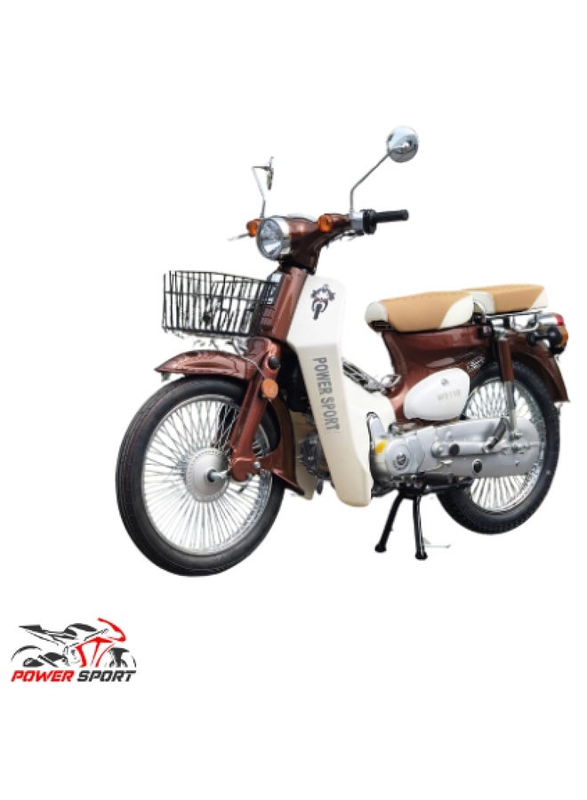 Power Sport Classic Motorcycle Similar to Honda 110 - WS110 - Image 1