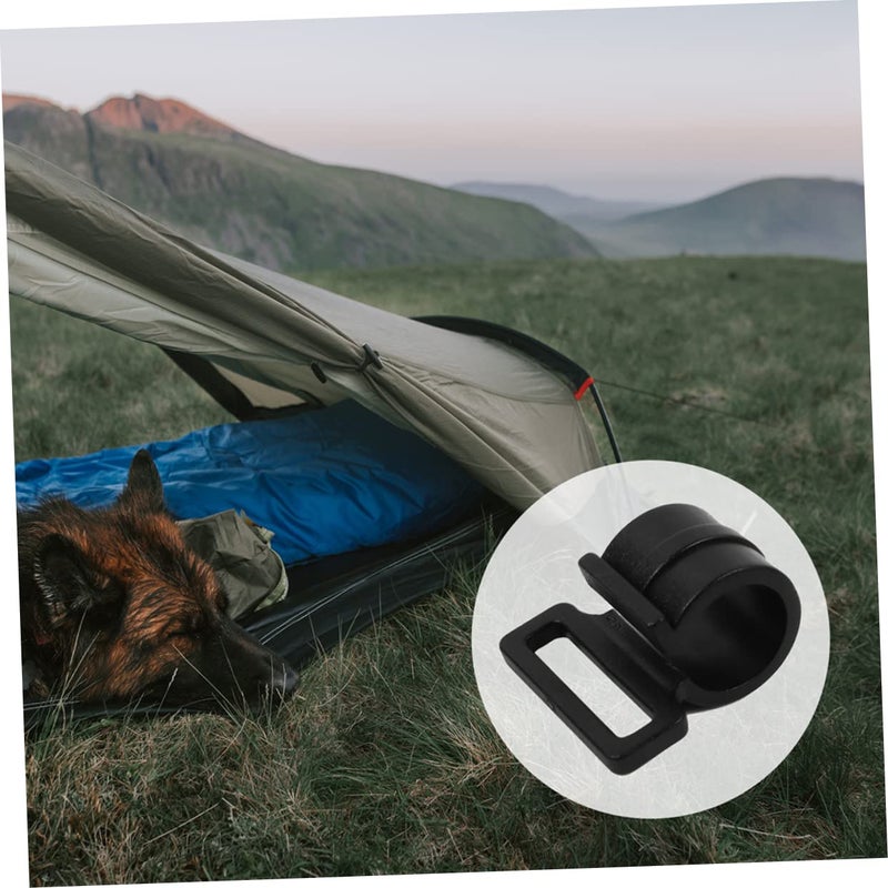 Heavy Duty 30 Pcs Tent Pole Connecting Hooks Awning Clips for Camping Outdoor Activities - Image 5