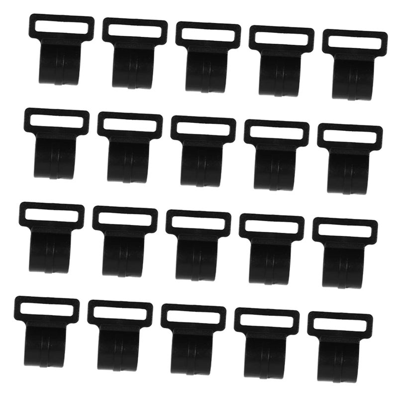 Heavy Duty 30 Pcs Tent Pole Connecting Hooks Awning Clips for Camping Outdoor Activities - Image 2