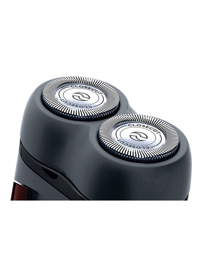 Philips PQ206 Double Head Electric Shaver Wine red - Image 3