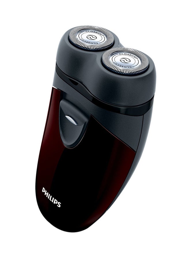 Philips PQ206 Double Head Electric Shaver Wine red - Image 2