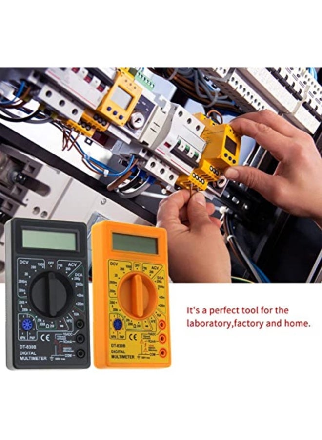 Professional Digital Multimeter Polymeter For Measuring Continuity Voltmeter Ammeter Ohmmeter Continuous Voltage Tester Resistance Test Leads And Mini Cases - Image 5