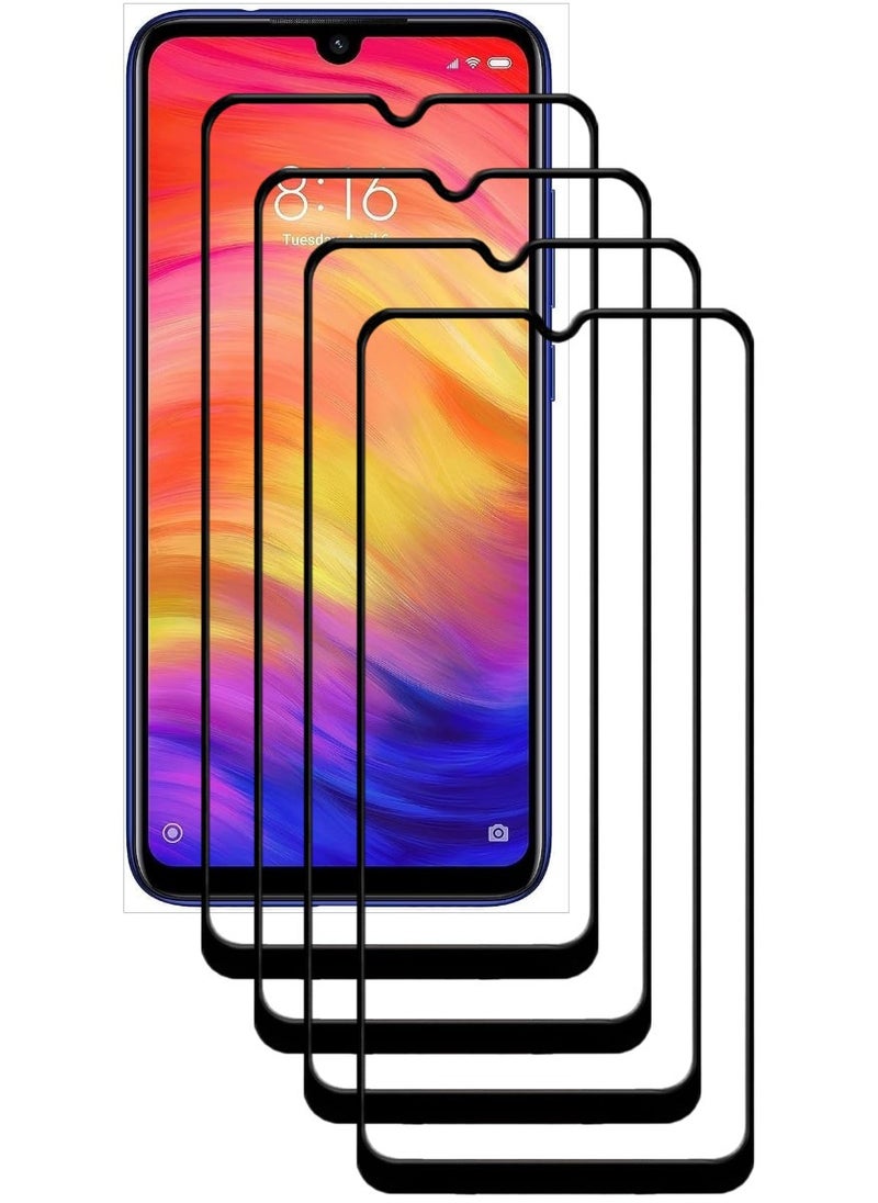 ACLIX 4 Pieces Antistatic ESD Dustproof Premium Quality High Definition Tempered Glass Screen Protector Designed For Xiaomi Redmi Note 7 - Image 1