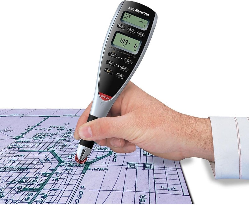 Calculated Industries 6025 Scale Master Pro Digital Plan Measure Tool with 72 Built-in Scales - Image 2