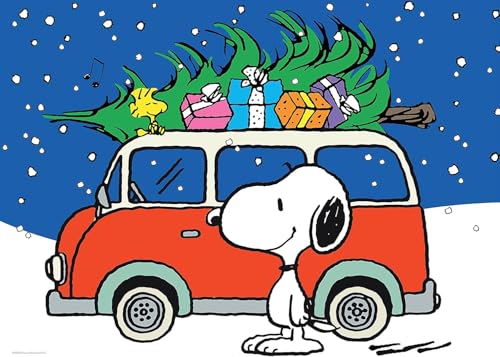 Ceaco Peanuts Peace and Presents Holiday 100 Piece Jigsaw Puzzle - Image 5