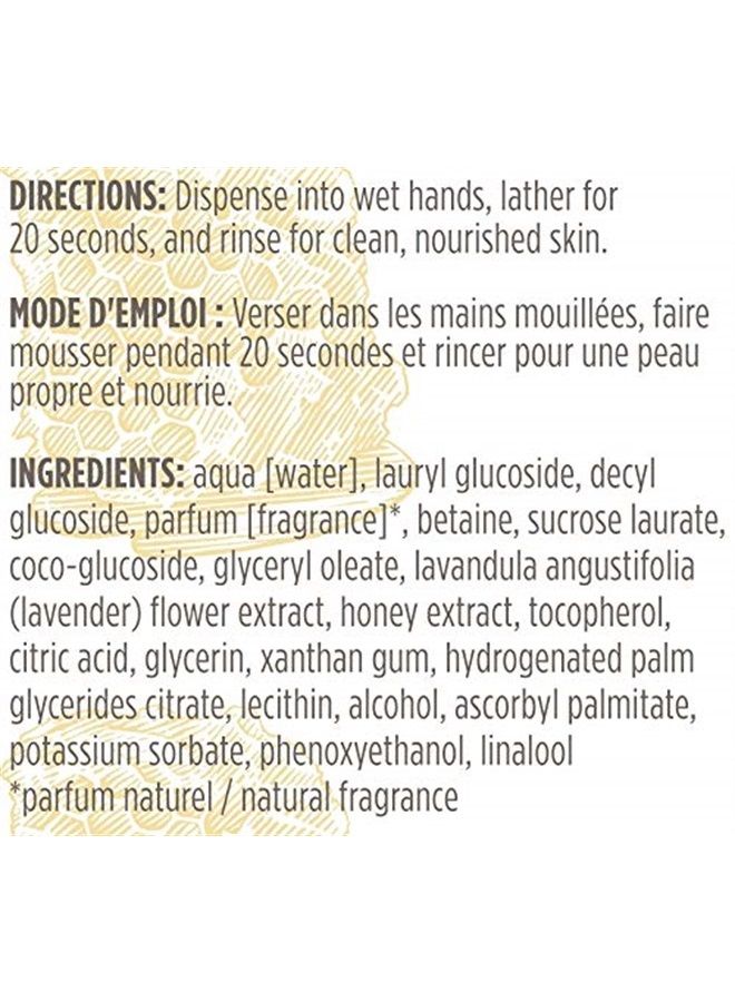 Burt's Bees Naturally Clean Hand Soap with Lavender and Honey, 8 Fluid Ounces (Pack of 3) - Image 1