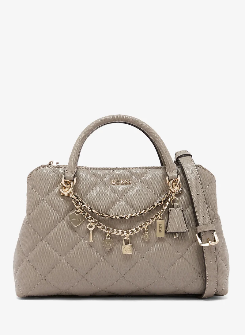 GUESS Libby Satchel Bag