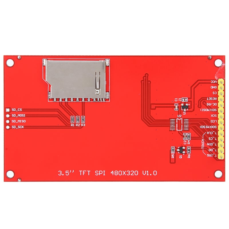 وحدة شاشة LCD TFT 3.5 بوصة مسلسل SPI 480 × 320 ILI9488 إكسسوارات إلكترونية عالية الدقة - Image 5