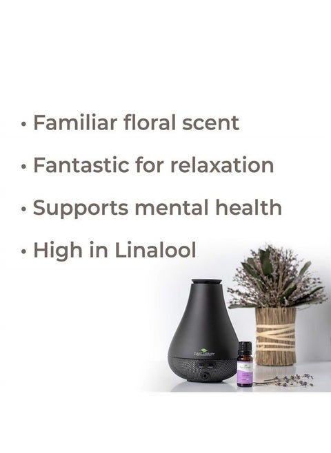 Organic Lavender Essential Oil 100% Pure, Pre-Diluted Roll-On, Natural Aromatherapy, Therapeutic Grade 10 mL (1/3 oz)