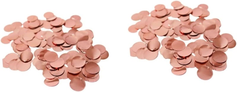 klarako 2 sets Birthday G Bachelor Table Bridal Filler Party Balloon Sequin Tissue Engagement Paper Latex Filling Balloons For Gold Wedding Shower Confetti Sequins Round Rose Graduation - Image 1