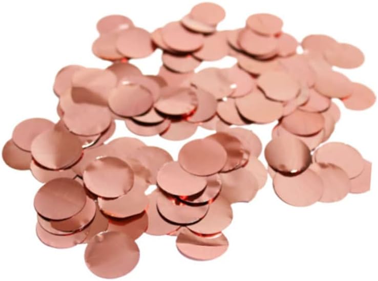 klarako 2 sets Birthday G Bachelor Table Bridal Filler Party Balloon Sequin Tissue Engagement Paper Latex Filling Balloons For Gold Wedding Shower Confetti Sequins Round Rose Graduation - Image 2