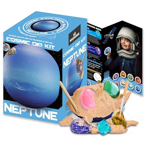 Big Discoveries Cosmic Dig Kit by Big Discoveries Explore The Planets of The Solar System with Gem Fossil Excavation Kits for Kids STEM Toy Science Dig Kits with Gemstones for Boys and Girls - Image 1