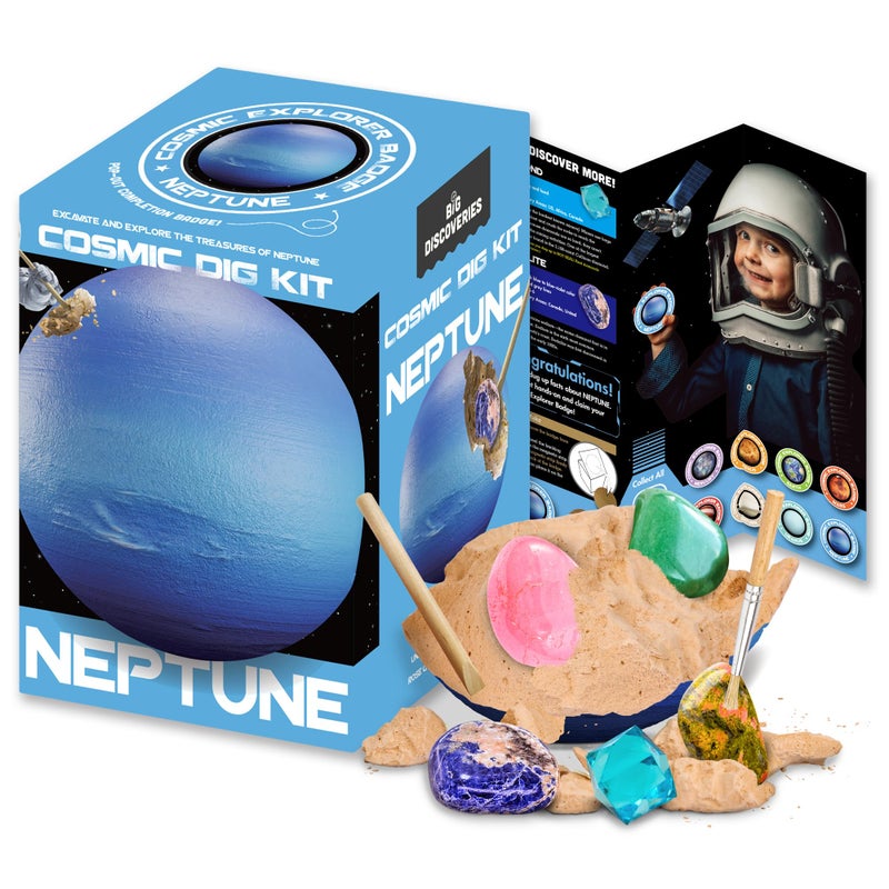 Big Discoveries Cosmic Dig Kit by Big Discoveries Explore The Planets of The Solar System with Gem Fossil Excavation Kits for Kids STEM Toy Science Dig Kits with Gemstones for Boys and Girls - Image 2