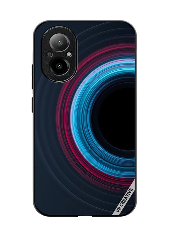 VR CREATIVE Protective Case Cover For Realme C67 4G Abstract Design Multicolour - Image 1