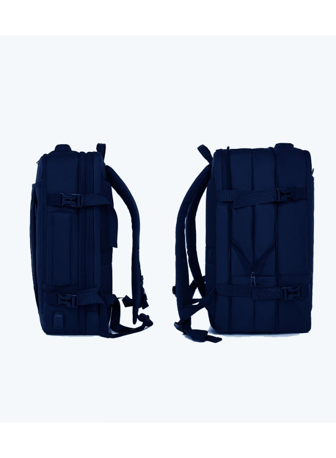 كوجار حقيبة ظهر COUGAR-EGY للرجال حقائب ظهر للكمبيوتر المحمول المدرسية - حقيبة ظهر مقاومة للماء لجهاز كمبيوتر محمول مقاس 15.6 بوصة مع منفذ USB (8008) - Image 3