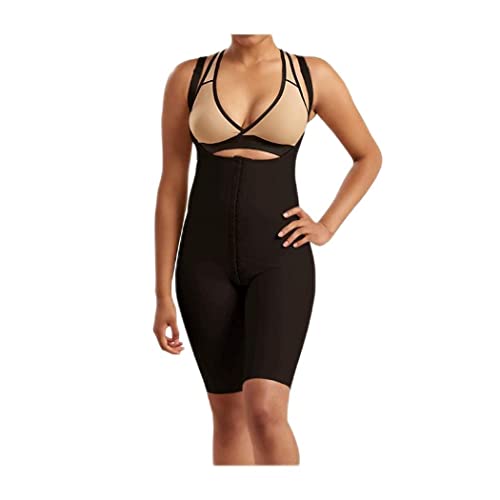 Marena SFBHS Women’s Girdle with High Back, Short-Length - Post-surgical Shapewear Support - X-Small, Black - Image 1