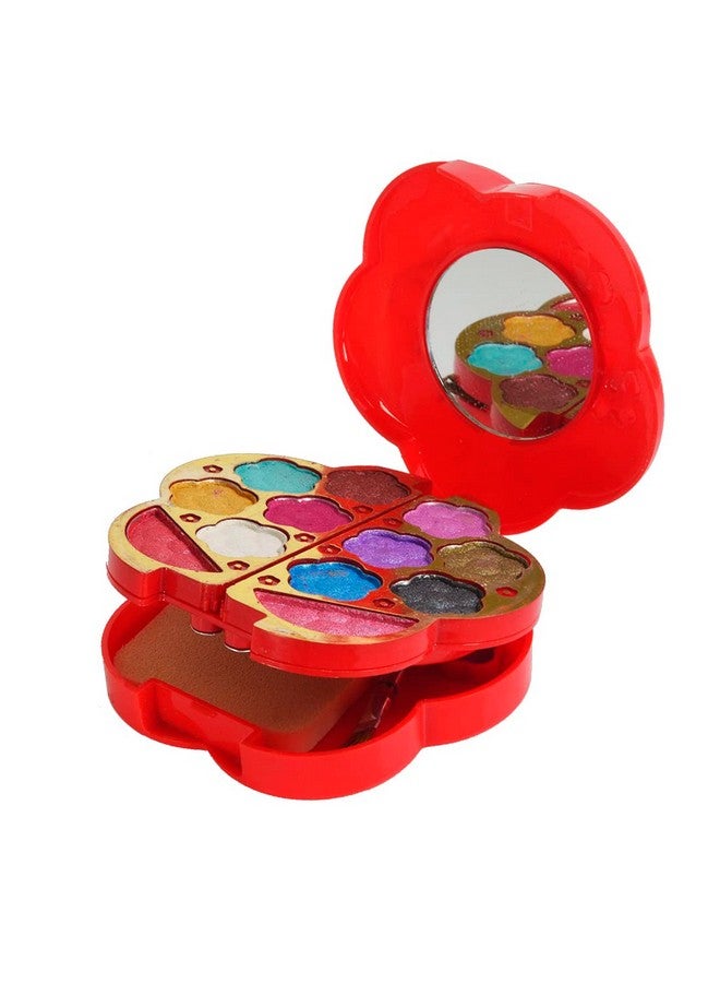 أدبيني مجموعة مكياج جديدة من أدبيني للنساء | 10 ظلال عيون، 2 بودرة مضغوطة، 2 أحمر خدود، 4 ألوان شفاه، 1 مرآة، 1 منفاخ | سهلة الدمج، تدوم طويلاً - Image 2