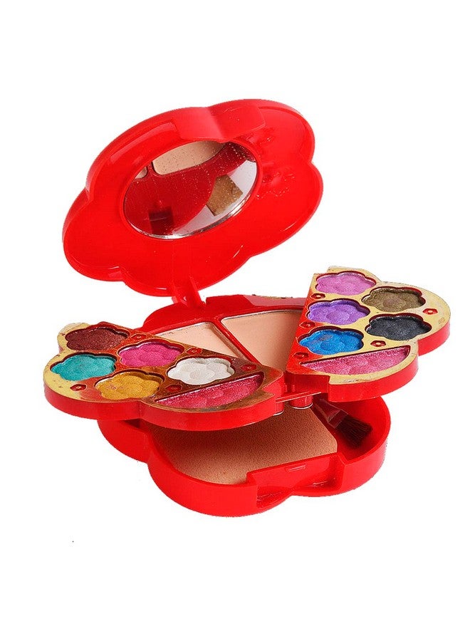 أدبيني مجموعة مكياج جديدة من أدبيني للنساء | 10 ظلال عيون، 2 بودرة مضغوطة، 2 أحمر خدود، 4 ألوان شفاه، 1 مرآة، 1 منفاخ | سهلة الدمج، تدوم طويلاً - Image 1