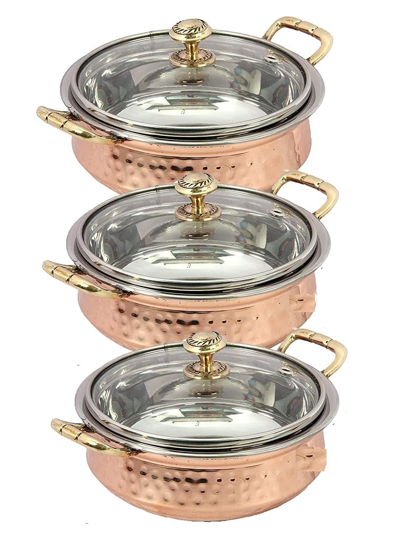 بين شيهون 3 قدر تقديم نحاس مطروق بجودة عالية متوفر بعدة مقاسات - Image 1