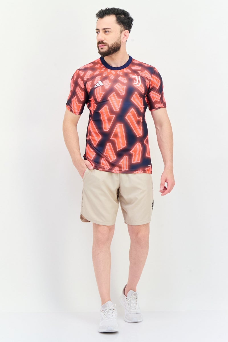 Adidas تي شيرت تدريب قصير الأكمام للرجال، متعدد الألوان - Image 2