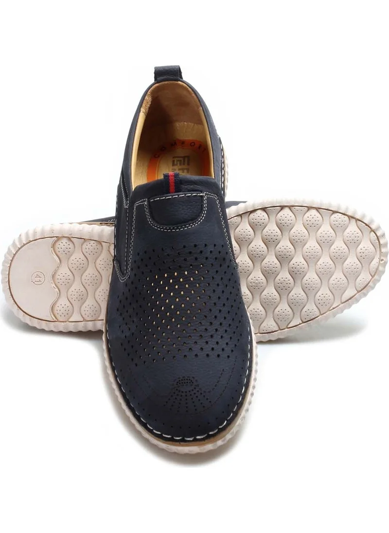 Fast Step Leather Men's Casual Shoes 662MA45