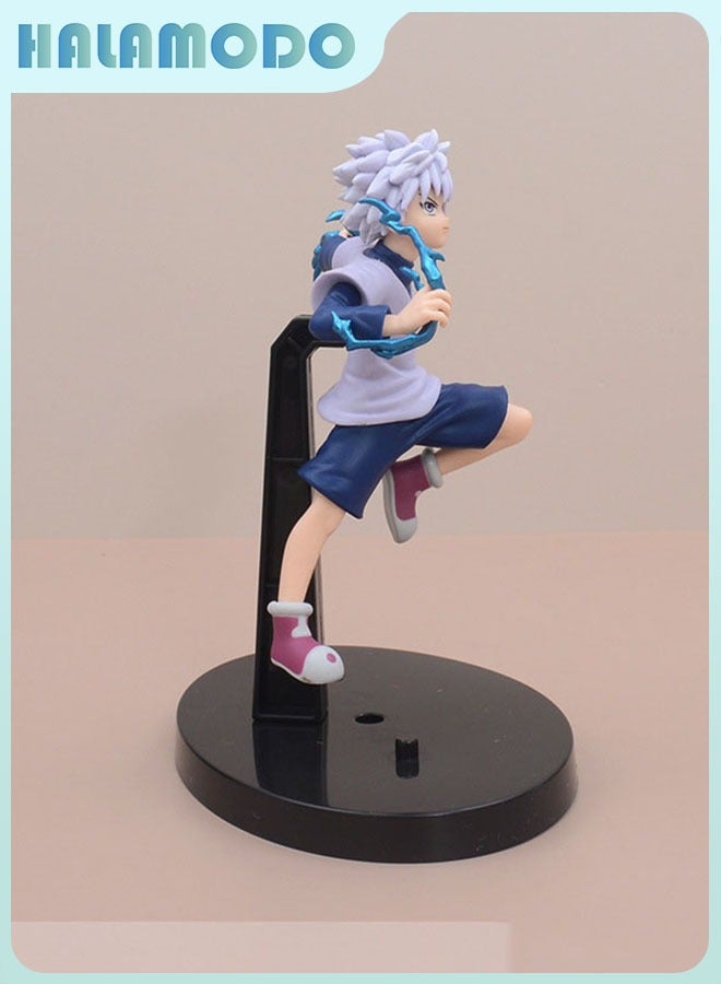 هالامودو هنتر X هنتر 18 سم كيلوا معركة تشكل تمثال ، مثالية لعرض سطح المكتب - Image 3