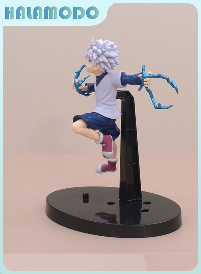 هالامودو هنتر X هنتر 18 سم كيلوا معركة تشكل تمثال ، مثالية لعرض سطح المكتب - Image 4