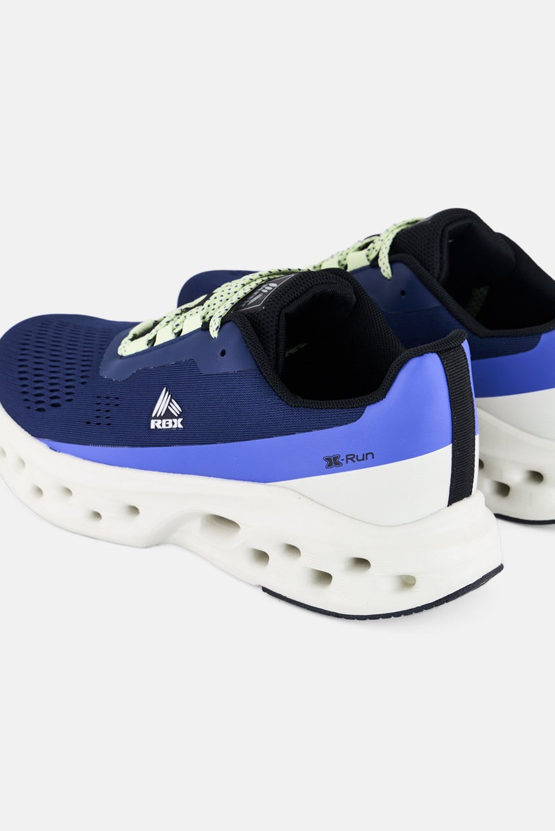 RBX Women Lace Up Running Shoes, Navy - Image 2